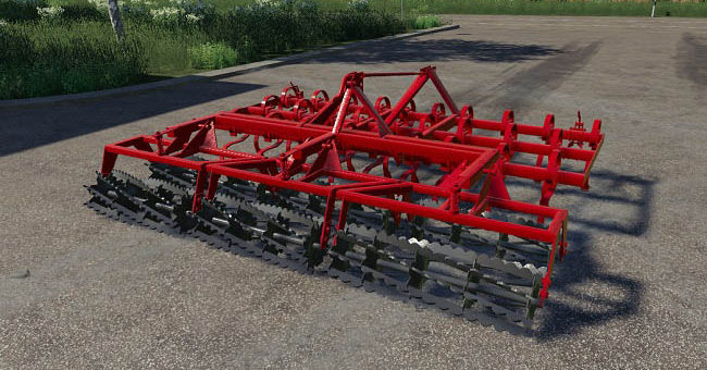 Мод культиватор Bomet Agregat 4.2 v2.0 Farming Simulator 19