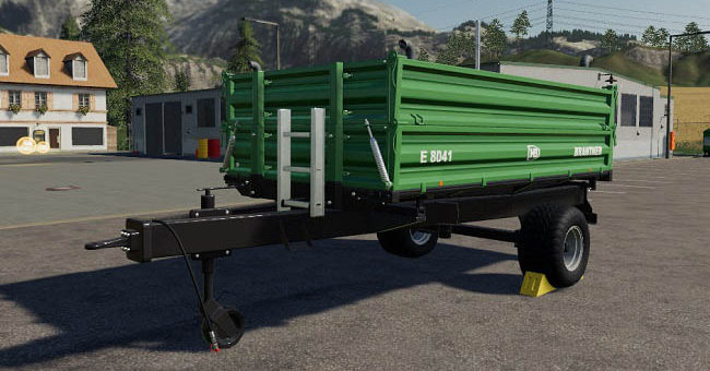 Мод прицеп Brantner E 8041 v1.0.0.0 Farming Simulator 19