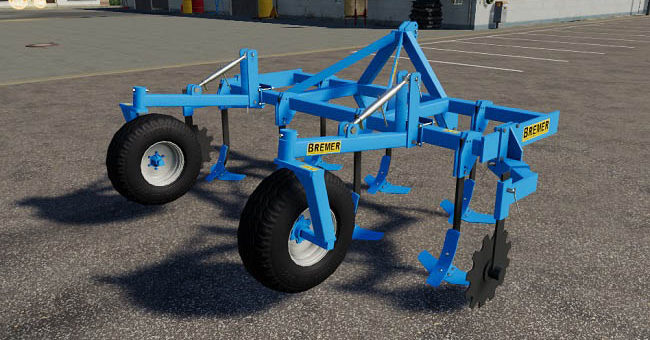 Мод культиватор Bremer FG300 v1.0.0.0 FS2019
