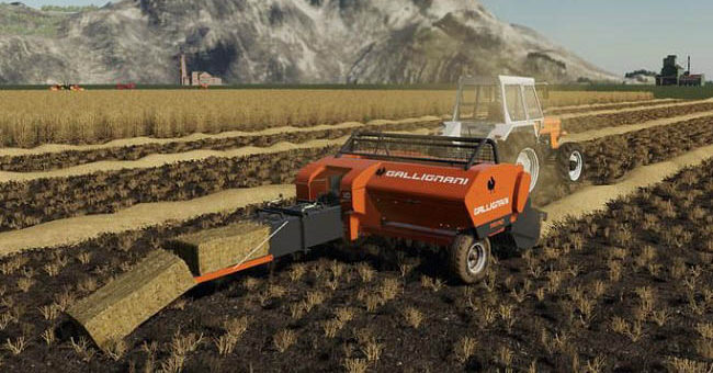 Мод тюкопресс Gallignani 5690 S3 v1.0.0.0 Farming Simulator 19