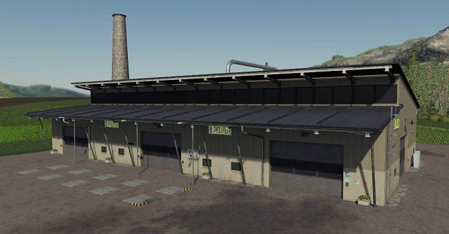 Мод завод GlobalCompany Press Shop v1.0.0.0 FS19