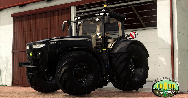 Мод трактор John Deere 8R Black Edition 2016-2018 Series official v1.0 FS19