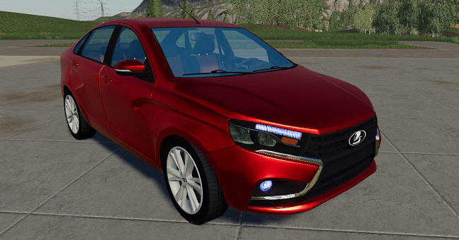 Мод автоLada Vesta v2.0.0.0 Фермер Симулятор 19