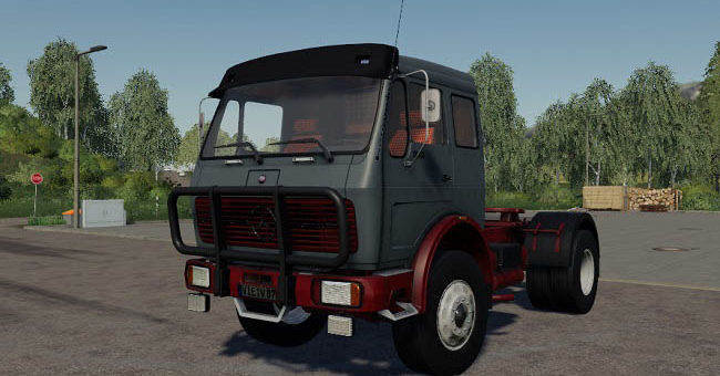 Мод тягач Mercedes-Benz NG v1.0.0.0 Farming Simulator 19