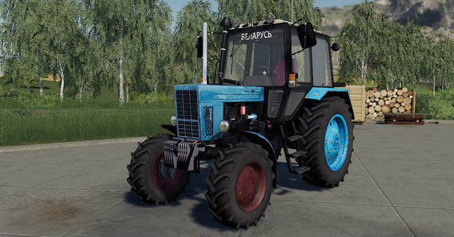 Мод трактор Беларус МТЗ-80.1s Турбо v1.1 ФС2019