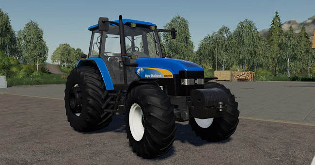Мод трактор New Holland TM 7020 v1.0.0.0 Farming Simulator 19