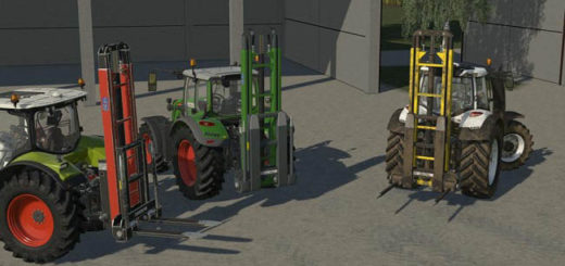 Мод 3 Point Forklift v1.0.0.0 Farming Simulator 19