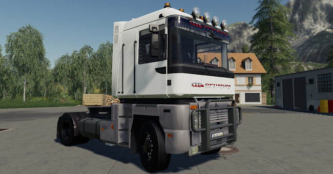 Мод тягач Renault Magnum Integral v1.0.0.2 Farming Simulator 19