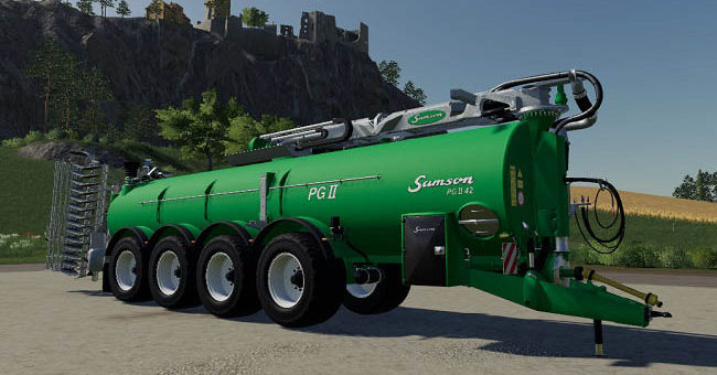 Мод ПАК Samson pgII42m Pack v1.0 Farming Simulator 19
