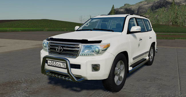 Мод авто Toyota Land Cruiser 200 2013 V8 v2.0.0.0 FS19