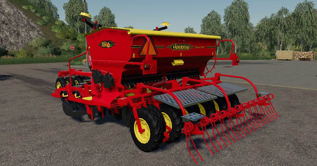 Мод сеялка Vaderstad Rapid v1.0.0.0 Farming Simulator 19