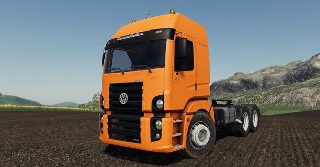 Мод тягач Volkswagen Constellation 25-370 v1.0 FS2019