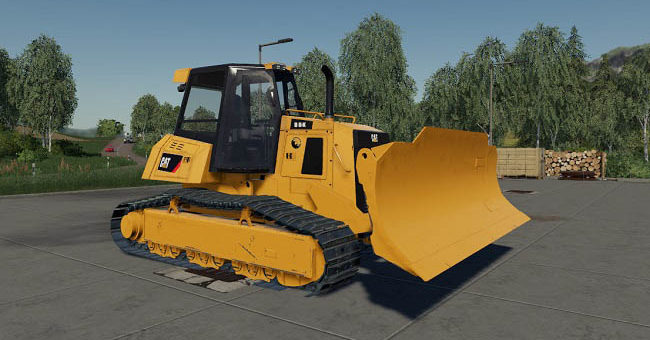 Мод бульдозер Caterpillar D6K Dozer v1.0 FS2019