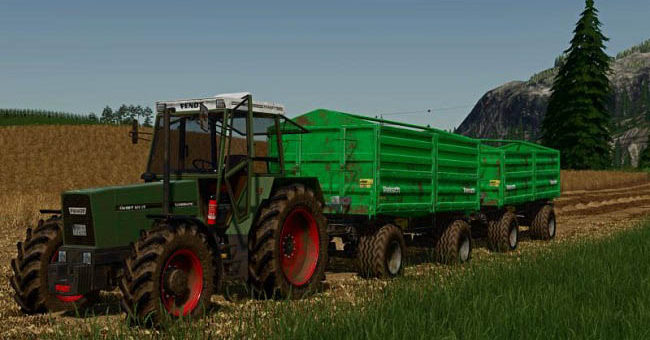 Мод прицеп Reisch RD 130 u. RD 150 / RD 150 A 3-way tipper v1.0.0.0 FS19