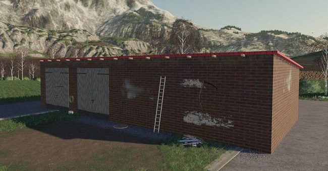 Мод гараж Polish Garage v1.0.0.1 Farming Simulator 2019