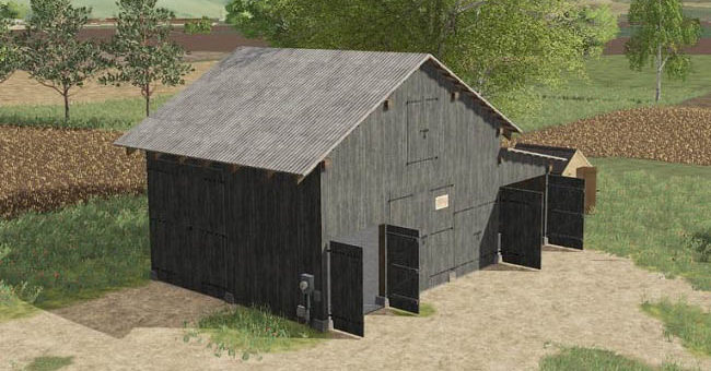 Мод хранилище Hayloft v1.0.0.0 Farming Simulator 19