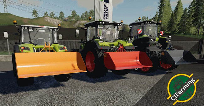 Мод ковш Heckschaufel DELEKS v1.0.0.0 Farming Simulator 19