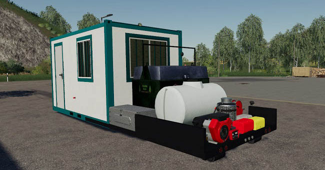 Мод Hooklift Service container v1.2 Farming Simulator 2019