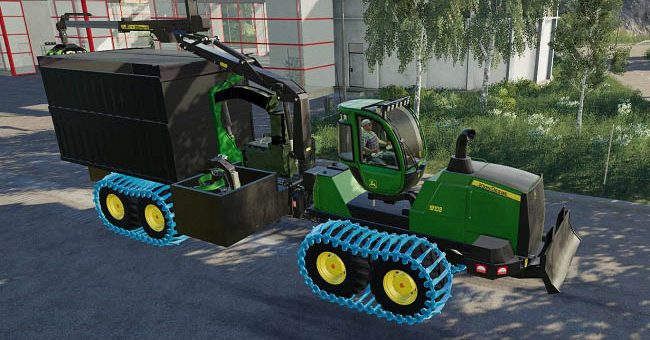 Мод JD 1910 Bamse v1.5 Farming Simulator 2019