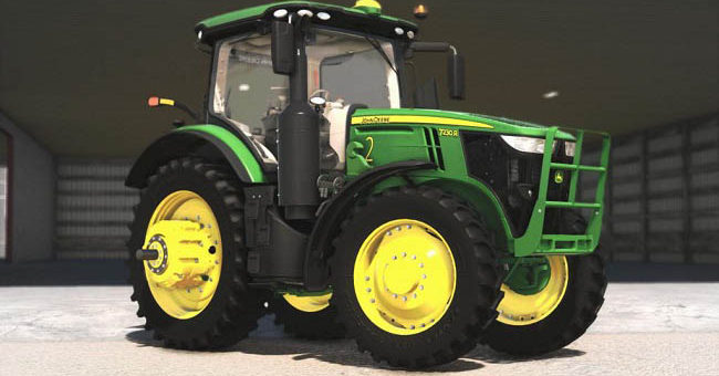 Мод трактор John Deere 7R US Series v1.0.0.0 FS2019