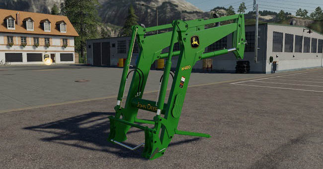 Мод John Deere H480 v1.0.0.0 Farming Simulator 2019
