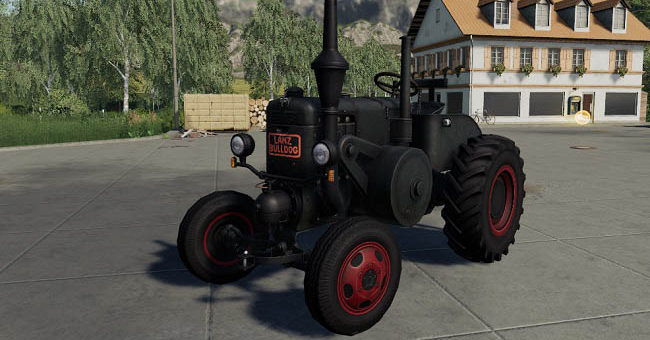 Мод трактор Lanz Bulldog D9506 v1.0.0.0 Farming Simulator 19