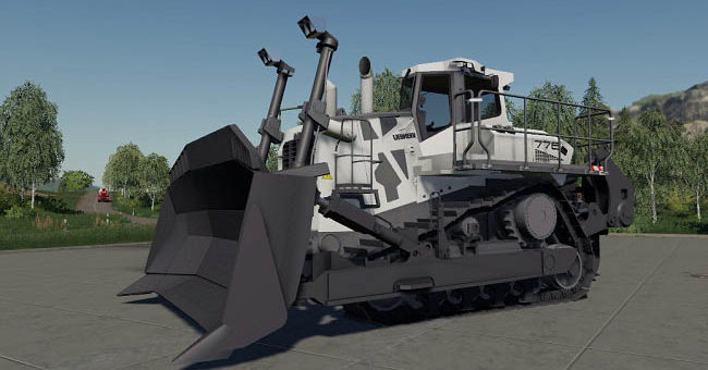 Мод бульдозер Liebherr PR776 v0.2 Farming Simulator 19