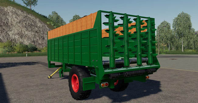 Мод прицеп Lizard T-6-74 v1.0.0.0 Farming Simulator 2019