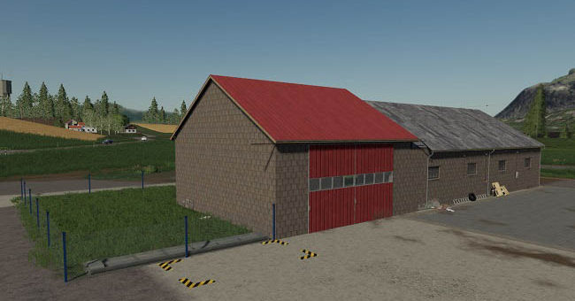 Мод овчарня Sheep Fold v1.0.0.0 Farming Simulator 2019