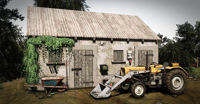 Мод курятник Small Chicken Shed v1.0.0.0 Farming Simulator 19