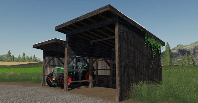 Мод навес Small Shed v1.0.0.0 Farming Simulator 2019