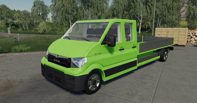Мод пикап MAN TGE 3.100 - 3.180 v1.0.0.0 FS2019
