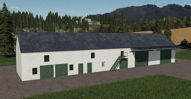Мод гараж Workshop Garage v1.0.0.0 Farming Simulator 19