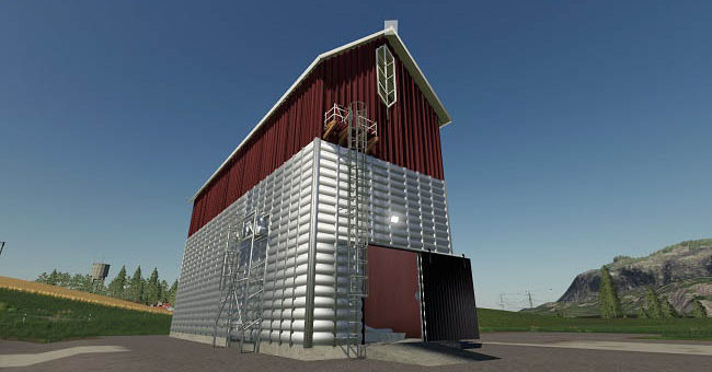 Мод хранилище Antti Silos Grain v1.0.0.0 Farming Simulator 2019