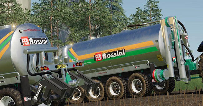 Мод прицеп Bossini B350 v1.2.0.0 Farming Simulator 2019