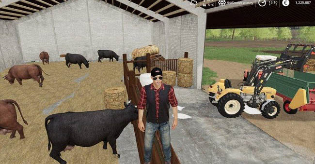Мод коровник Cow husbandry v1.0.0.0 Farming Simulator 19