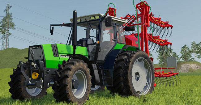 Мод трактор Deutz AgroStar 6.61 Rebuild v1.0.0.0 Farming Simulator 19