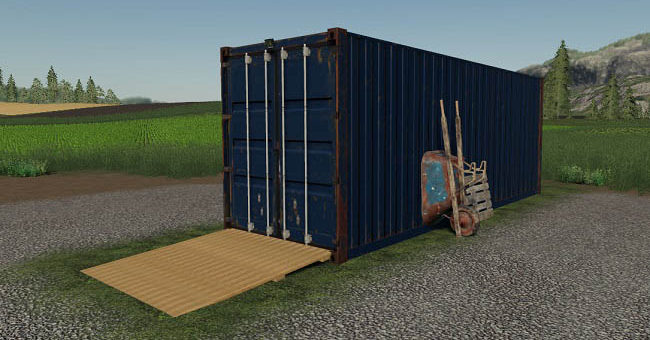 Мод контейнер Filling Stations Container v1.0.1.0 FS2019