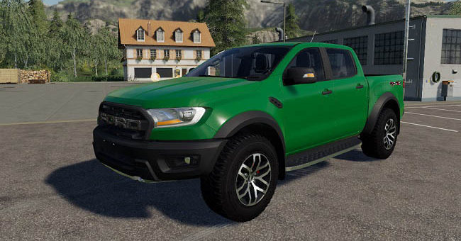 Мод авто Ford Ranger Raptor 2019 LHD v1.1 Farming Simulator 19