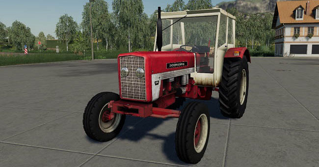 Мод трактор International Harvester 624 v1.0.0.0 Farming Simulator 19