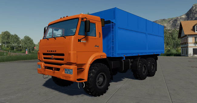 Мод грузовик Камаз 68900Р v1.0.0.0 Фермер Симулятор 19