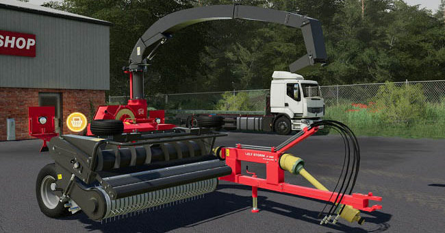 Мод Lely P300 Silage Harvester v1.0.0.0 Farming Simulator 2019