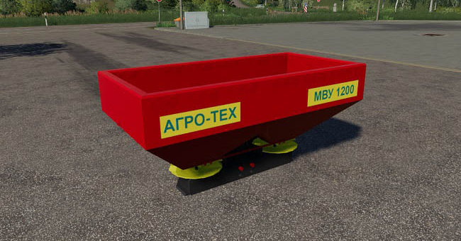 Мод разбрасыватель MVU Fertilizer Spreaders v1.0.0.0 ФС19