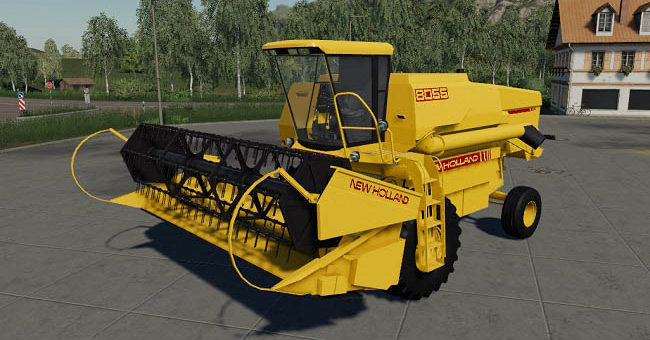 Мод ПАК New Holland 8055 + Cutters v1.0 Farming Simulator 19