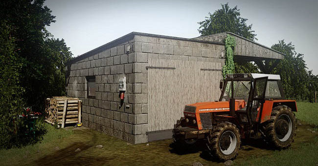 Мод Old Garage v1.0.0.0 Farming Simulator 2019