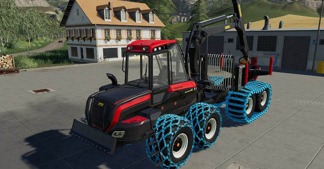 Мод форвардер Ponsse Elephant King v1.0.1.0 Farming Simulator 19