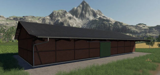 Мод хранилище Potatohall v1.0.0.0 Farming Simulator 19
