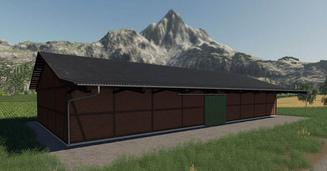 Мод хранилище Potatohall v1.0.0.0 Farming Simulator 19