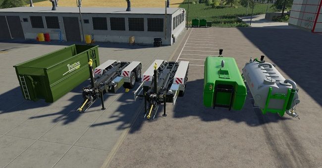 Мод ПАК TopliftStaja and Trentsysteme v1.1.0.0 Farming Simulator 19