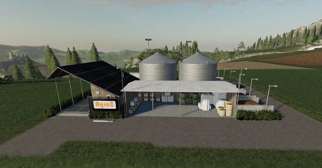 Мод точка продаж AgraZ Land Trade v1.0.0.0 Farming Simulator 19